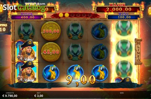 Οθόνη9. Adventures Of Doubloon Island Κουλοχέρης
