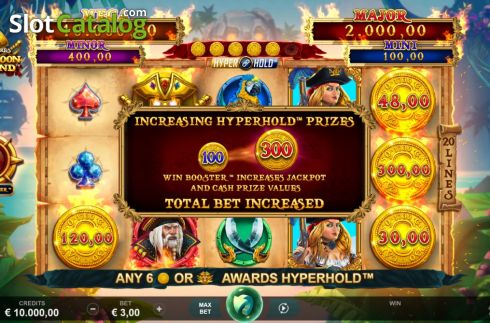 Οθόνη3. Adventures Of Doubloon Island Κουλοχέρης