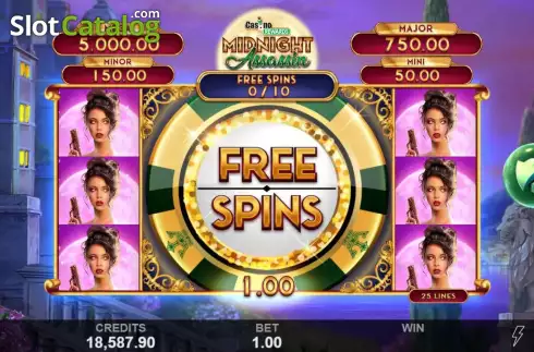 Οθόνη2. Casino Rewards Midnight Assassin Κουλοχέρης
