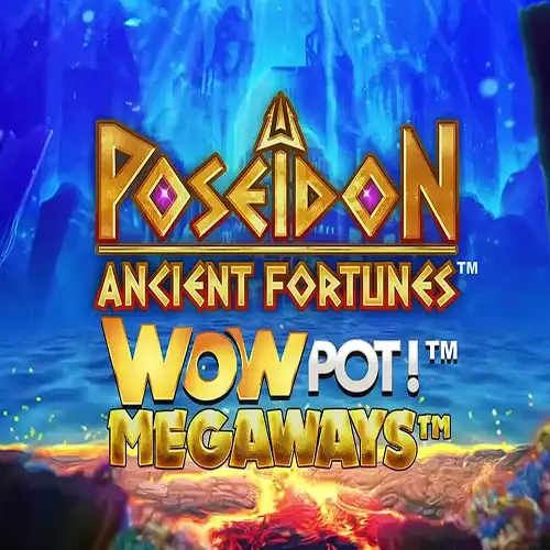 Ancient Fortunes Poseidon WowPot Megaways Λογότυπο
