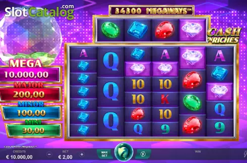 Οθόνη2. Cash 'N Riches Megaways Κουλοχέρης