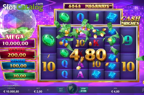 Οθόνη3. Cash 'N Riches Megaways Κουλοχέρης