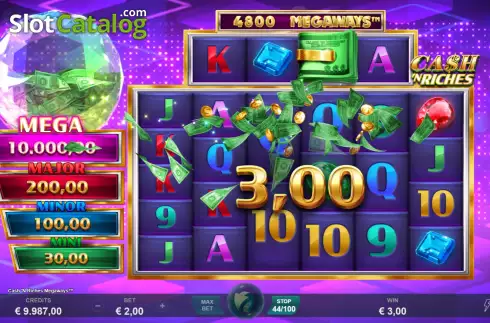 Οθόνη4. Cash 'N Riches Megaways Κουλοχέρης