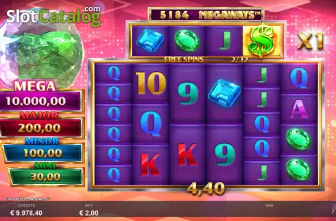 Οθόνη7. Cash 'N Riches Megaways Κουλοχέρης
