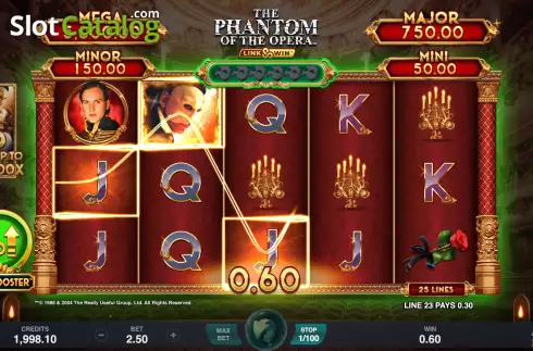 Οθόνη4. The Phantom of the Opera Link and Win Κουλοχέρης