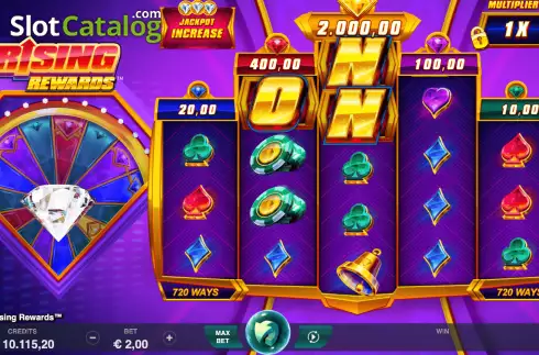 Οθόνη2. Rising Rewards Κουλοχέρης 