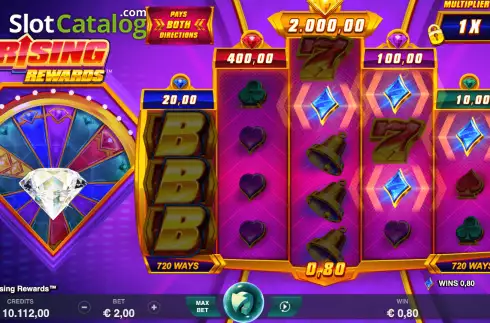 Οθόνη3. Rising Rewards Κουλοχέρης 