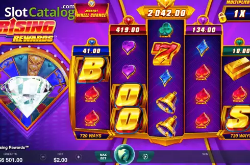 Οθόνη5. Rising Rewards Κουλοχέρης 