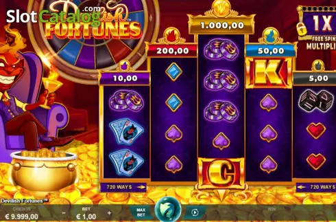 Οθόνη2. Devilish Fortunes Κουλοχέρης