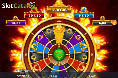 Οθόνη5. Devilish Fortunes Κουλοχέρης