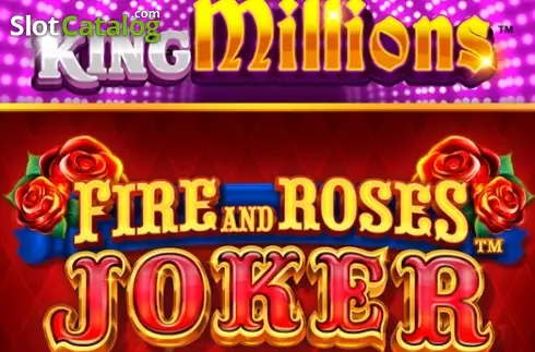 Fire and Roses Joker King Millions Λογότυπο Fire and Roses Joker King Millions Λογότυπο