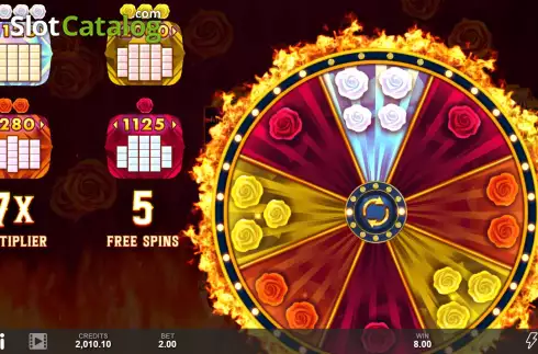 Οθόνη8. Fire and Roses Joker 2 All-In Κουλοχέρης