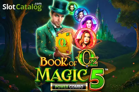 Book of Oz Magic 5 Power Combo Λογότυπο Book of Oz Magic 5 Power Combo Λογότυπο