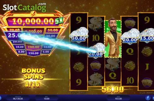 Οθόνη3. Mister Moolah Gold Blitz Fortune Tower Κουλοχέρης