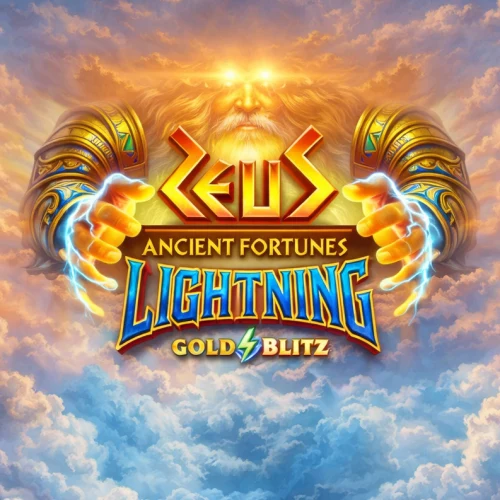 Ancient Fortunes Zeus Gold Blitz Lightning Λογότυπο