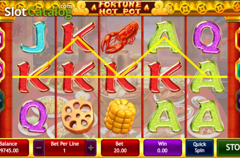 Οθόνη6. Fortune Hot Pot Κουλοχέρης 