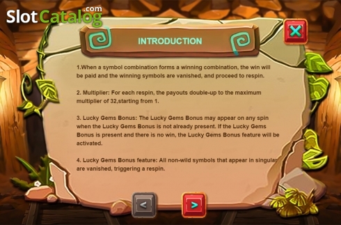 Οθόνη6. Lucky Gems (Triple Profits Games) Κουλοχέρης
