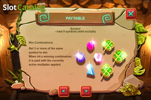 Οθόνη7. Lucky Gems (Triple Profits Games) Κουλοχέρης
