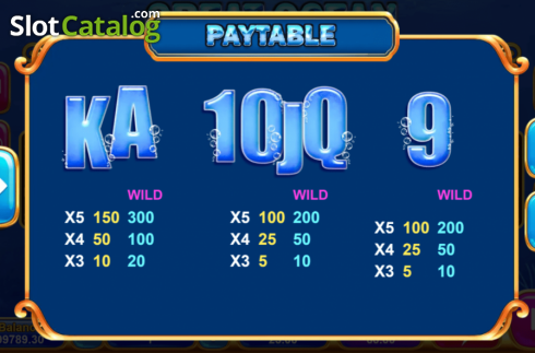 Οθόνη7. Great Ocean (Triple Profits Games) Κουλοχέρης 