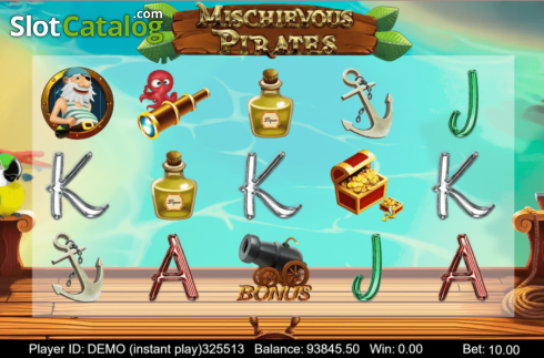 Οθόνη2. Mischievous Pirates Κουλοχέρης