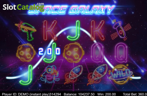 Οθόνη4. Space Galaxy Κουλοχέρης