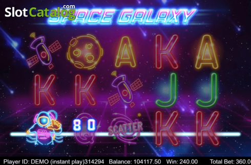 Οθόνη5. Space Galaxy Κουλοχέρης