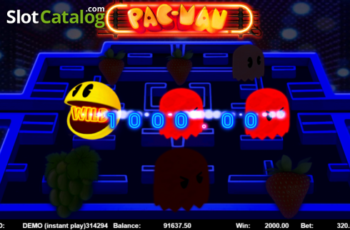 Οθόνη3. Pac-man (Triple Profits Games) Κουλοχέρης 