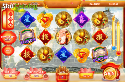 Οθόνη2. God of Fortune (Triple Profits Games) Κουλοχέρης 