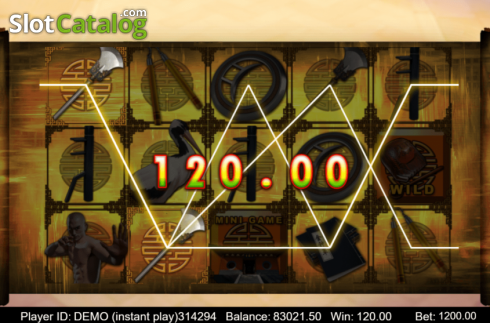 Οθόνη3. Shaolin (Triple Profits Games) Κουλοχέρης