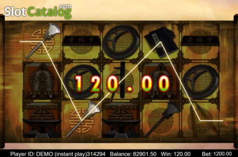 Οθόνη6. Shaolin (Triple Profits Games) Κουλοχέρης