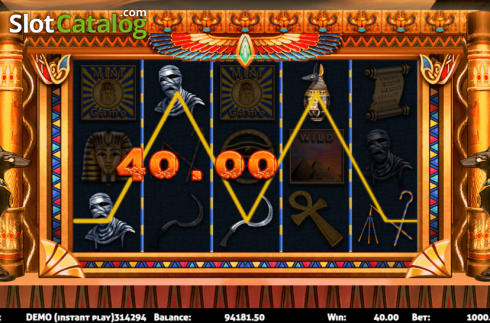 Οθόνη3. Ancient Egypt (Triple Profits Games) Κουλοχέρης