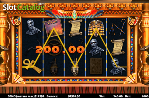 Οθόνη4. Ancient Egypt (Triple Profits Games) Κουλοχέρης
