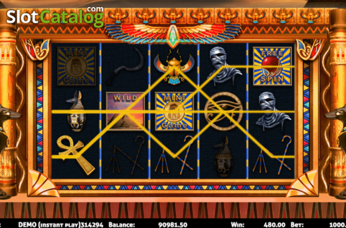 Οθόνη5. Ancient Egypt (Triple Profits Games) Κουλοχέρης