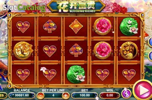 Οθόνη2. Blooming Riches (Triple Profits Games) Κουλοχέρης