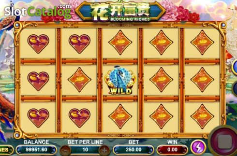 Οθόνη5. Blooming Riches (Triple Profits Games) Κουλοχέρης