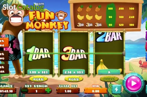 Οθόνη4. Fun Monkey Κουλοχέρης