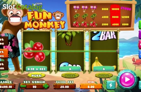 Οθόνη5. Fun Monkey Κουλοχέρης