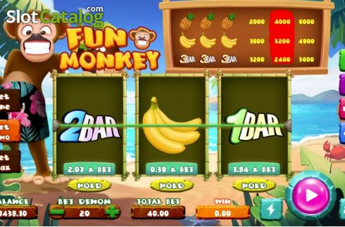 Οθόνη6. Fun Monkey Κουλοχέρης