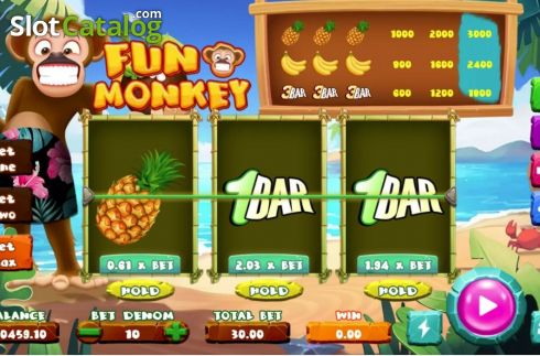 Οθόνη7. Fun Monkey Κουλοχέρης