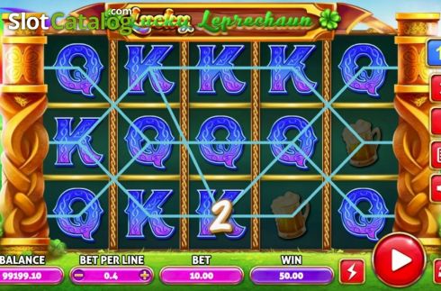 Οθόνη4. Lucky Leprechaun (Triple Profits Games) Κουλοχέρης