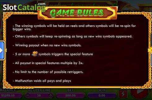 Οθόνη7. Lucky Leprechaun (Triple Profits Games) Κουλοχέρης
