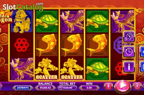 Οθόνη2. Golden Dragon (Triple Profits Games) Κουλοχέρης