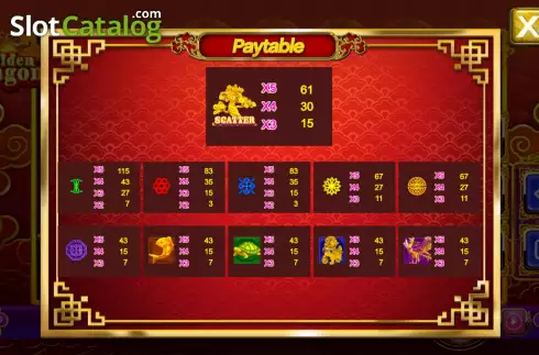 Οθόνη8. Golden Dragon (Triple Profits Games) Κουλοχέρης
