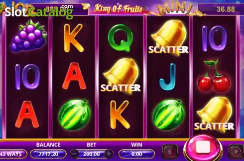 Οθόνη5. King Of Fruits (Triple Profits Games) Κουλοχέρης