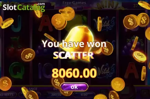 Οθόνη7. King Of Fruits (Triple Profits Games) Κουλοχέρης