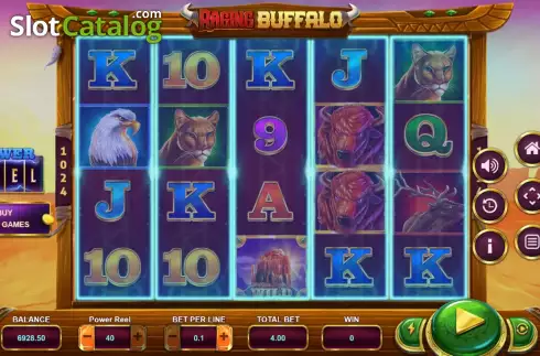 Οθόνη2. Raging Buffalo Κουλοχέρης