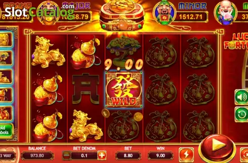 Οθόνη3. Lucky Fortunes (Triple Profits Games) Κουλοχέρης 