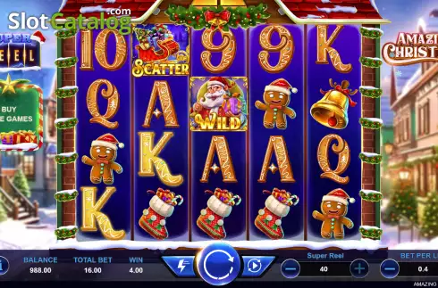 Οθόνη3. Amazing Christmas Κουλοχέρης