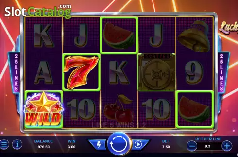 Οθόνη3. Lucky 7 (Triple Profits Games) Κουλοχέρης