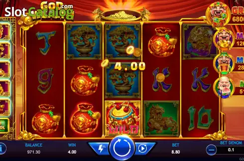 Οθόνη3. God of Wealth (Triple Profits Games) Κουλοχέρης